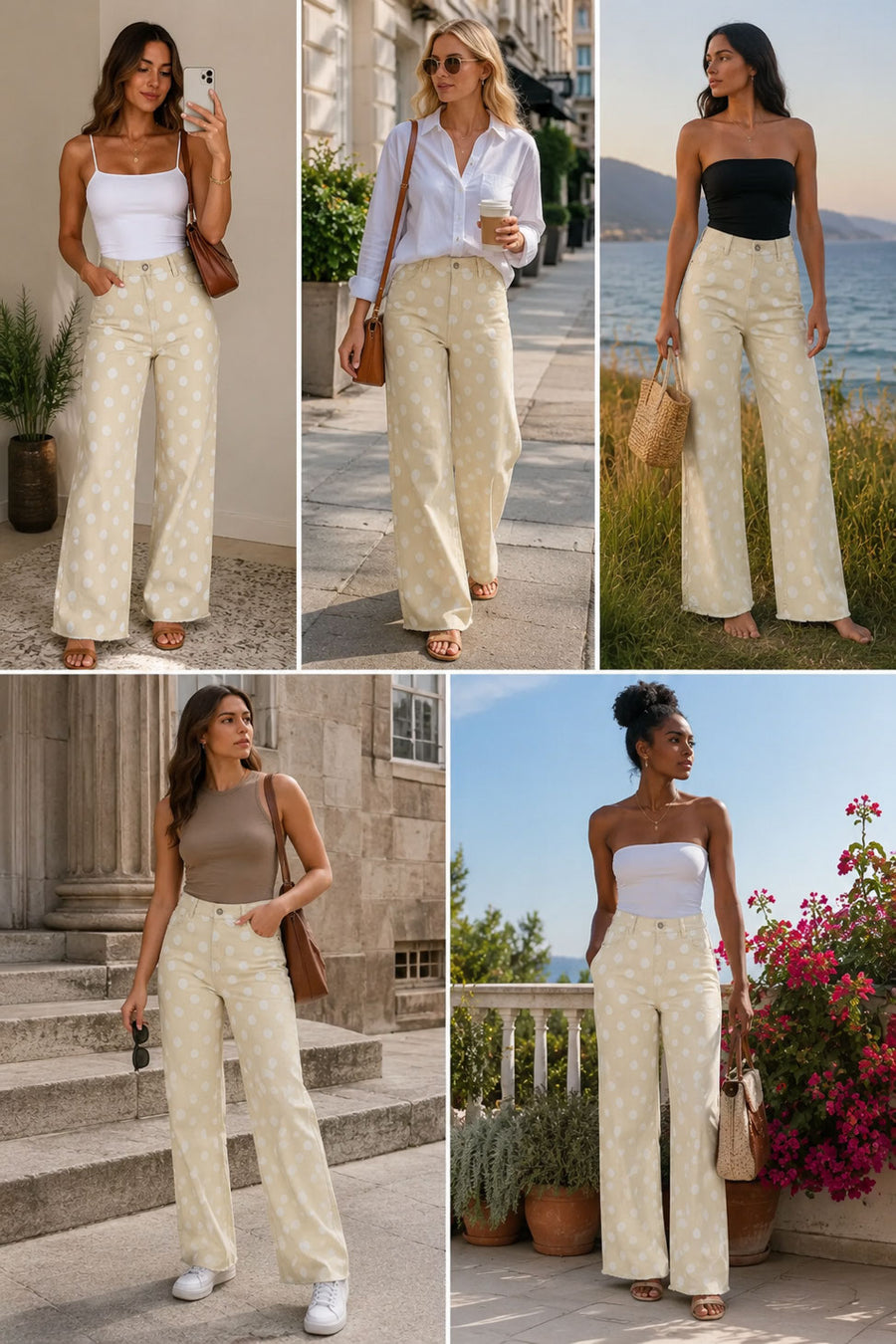 The Sandstone Cropped Straight Jeans