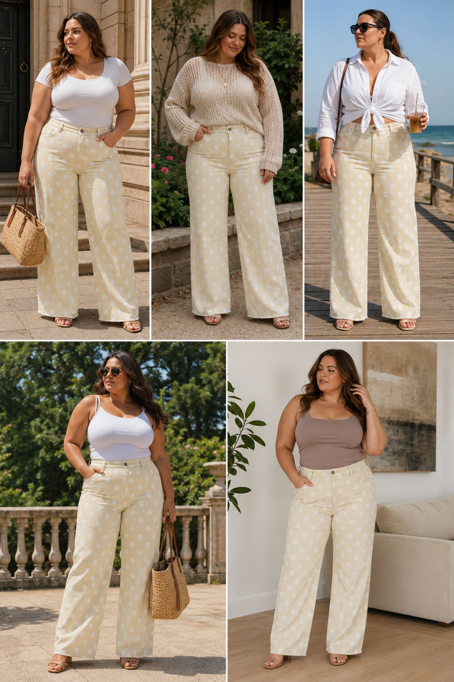The Sandstone Cropped Straight Jeans
